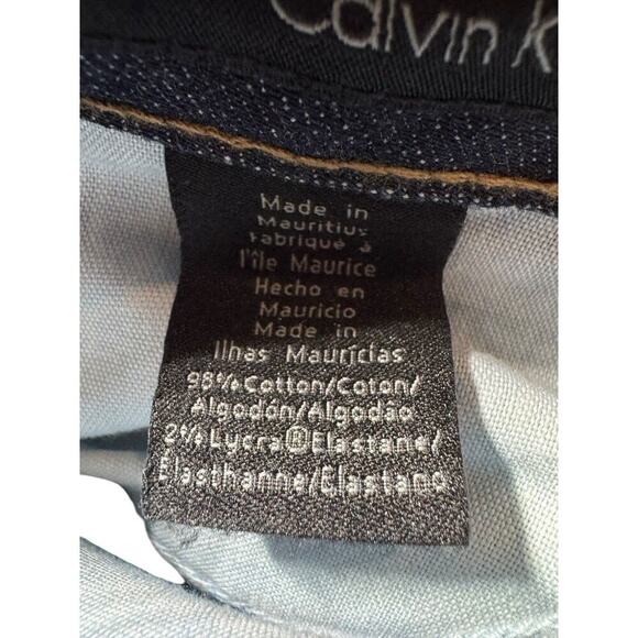 Calvin Klein Jeans Ultimate Bootcut Women's 27/4 Blue Low Rise Medium Wash - Picture 14 of 14